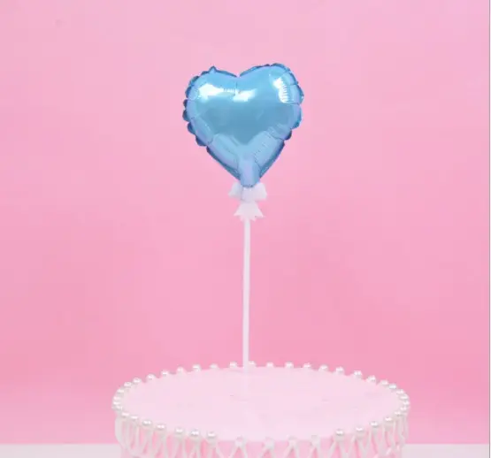 Heart Balloon Cake Topper