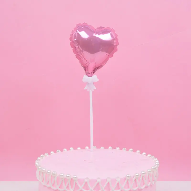 Heart Balloon Cake Topper