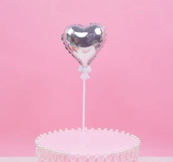 Heart Balloon Cake Topper