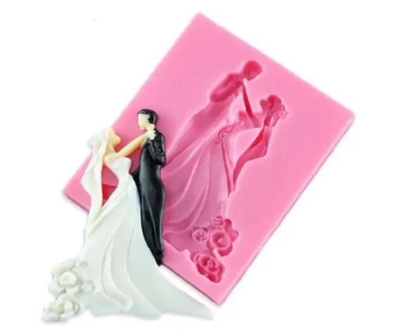 Dancing Couple Silicone Mould