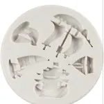 Pirate Sailing Ship Silicone Mould for Fondant, Chocolate & DIY Crafts