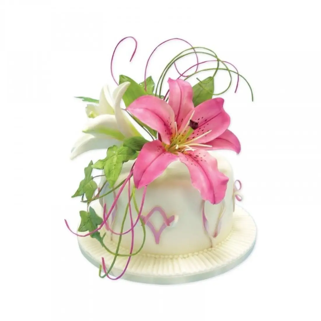Veined Lily Plunger Cutter Set of 2 Pieces