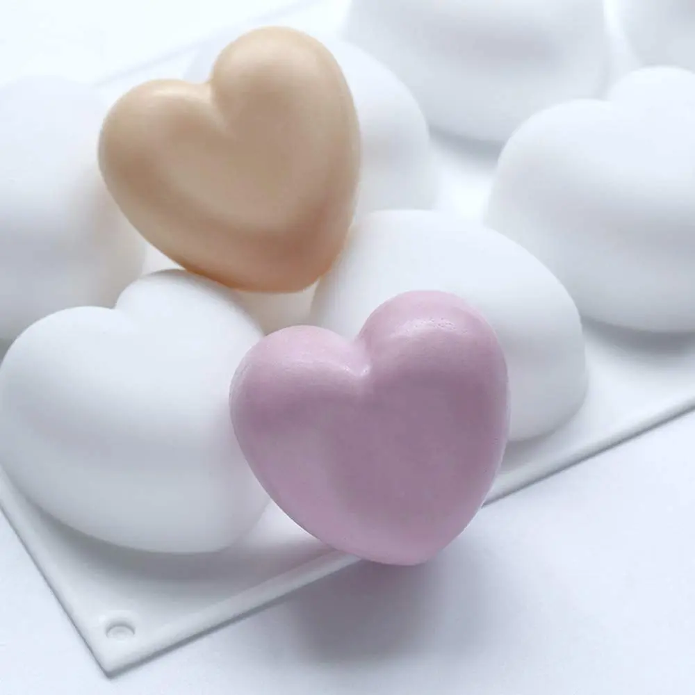 8 Cavity heart shaped mousse pastry entremet mould