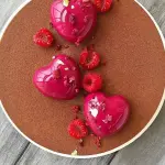 8 Cavity heart shaped mousse pastry entremet mould