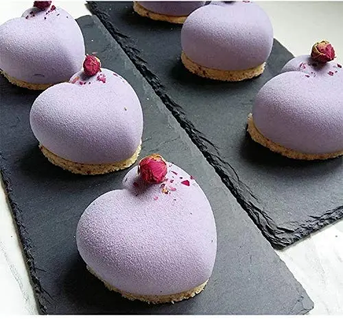 8 Cavity heart shaped mousse pastry entremet mould