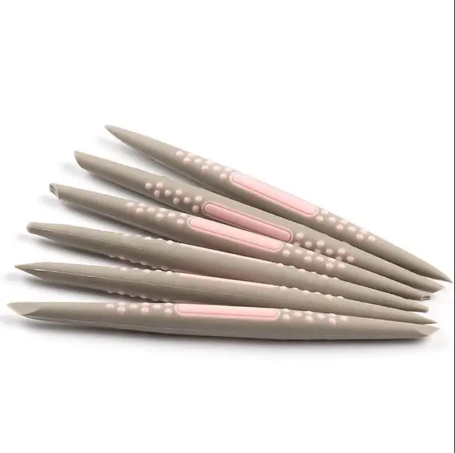 6 Pcs/set Silicone Fondant Cake Decorating Flower Modeling Pen Sugar craft Flower Modeling Tool K092