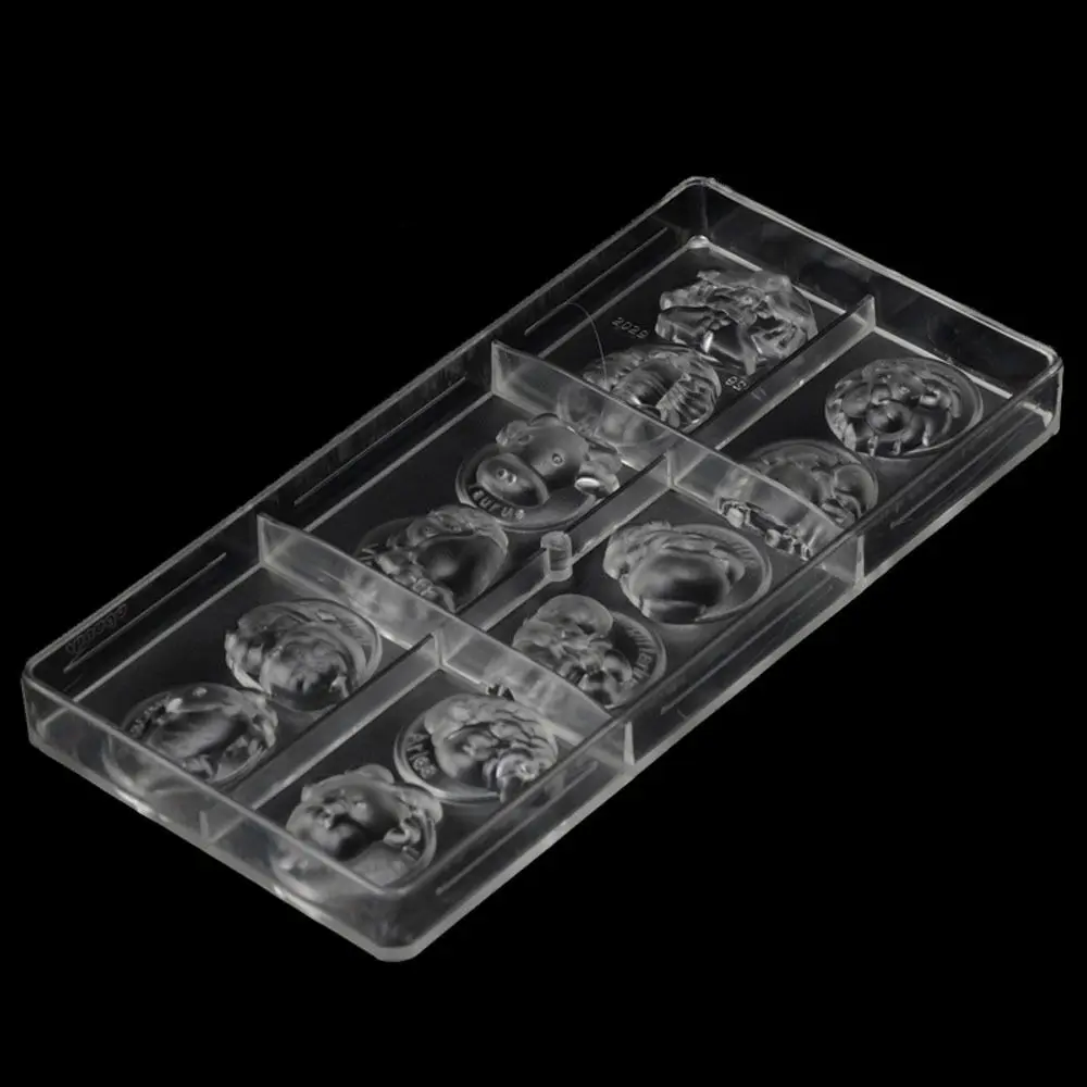 12 Zodiac Polycarbonate Chocolate Mold Candy Cake Decoration Mould