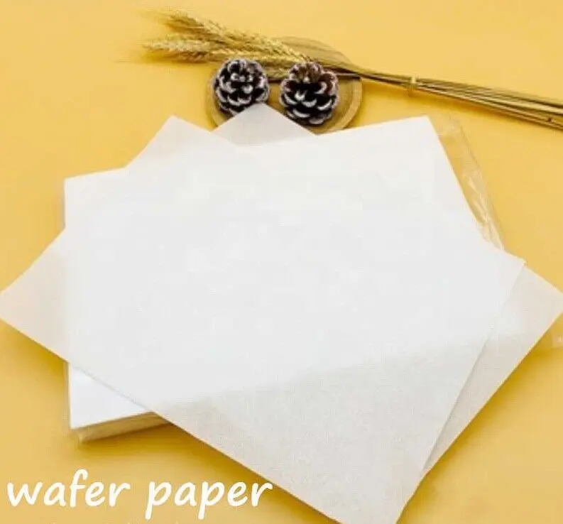 10 pcs A4 edible Wafer Paper sheet for multipurpose use