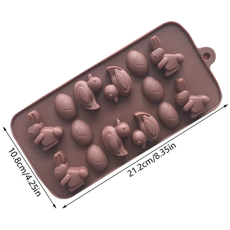 Rabbit duck egg Chocolate silicone Mould