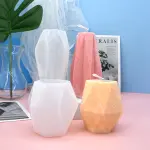 Geometric Good Flexibility Vase Aromatherapy Mold Lightweight