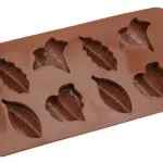 8 cavity leaf Chocolate silicone Mould