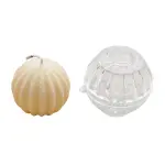 1 PCS Ball Cactus Shape Plastic Candle Mould