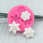 3 cavity silicone mould
