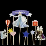 10 pcs Frozen theme Cake Topper set