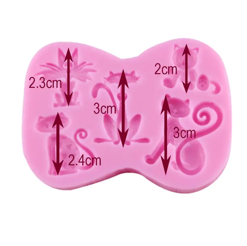 Scary cat Halloween Mould