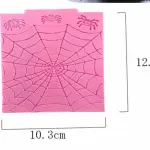 spider web Hallowen Fondant silicone Mould