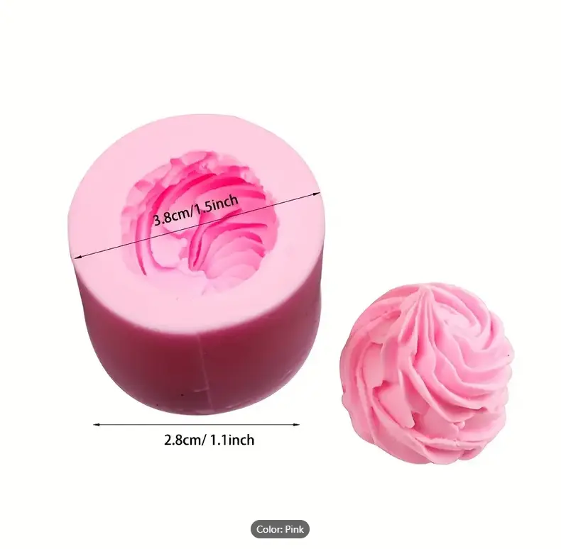 1pc,Cream shape Silicone Mould