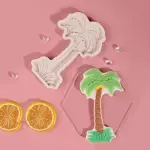 Palm tree silicone mould