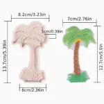 Palm tree silicone mould