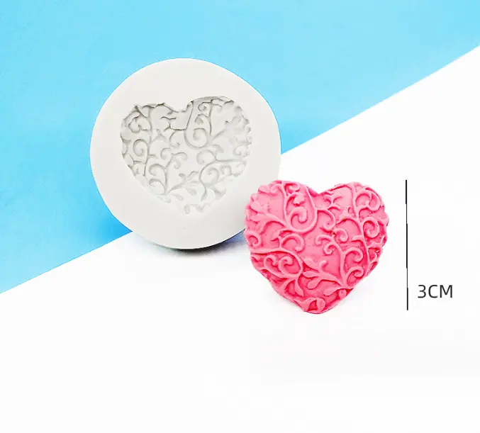Embellished Heart Mould