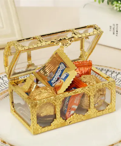 1 pcs tressure box Biodegradable Plastic Simple polymer Candy Boxes