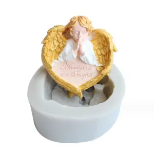 Angel Christmas Mould for Chocolate, Resin and Soaps