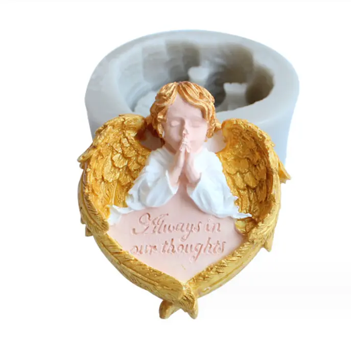 Angel Christmas Mould for Chocolate, Resin and Soaps