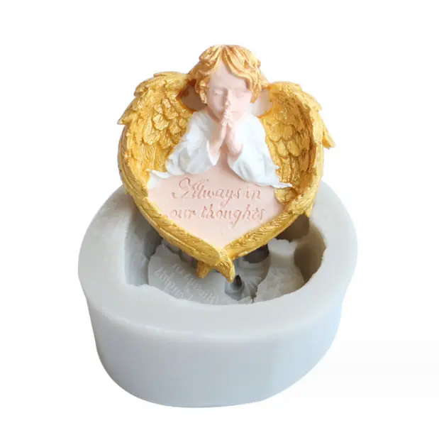 Angel Christmas Mould for Chocolate, Resin and Soaps