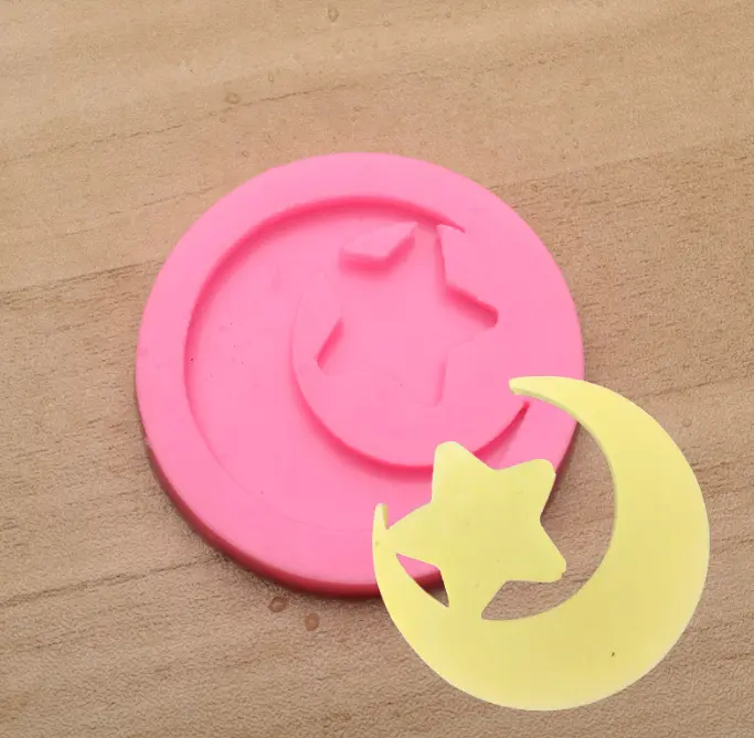 Moon and Star Christmas Mould