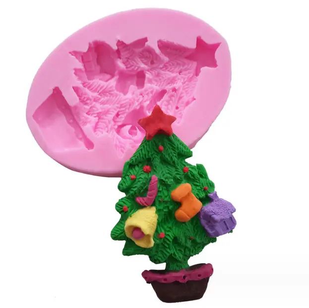Christmas Tree with Ornaments Mould