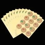 1 sheet with 12 sticker Christmas theme sticker sheet