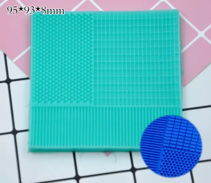 Texture silicone mould