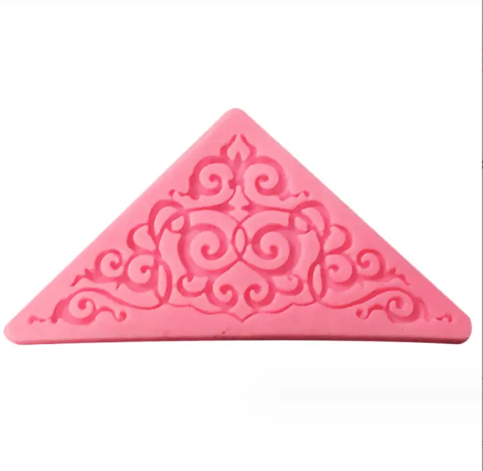 crown lace texture silicone mould
