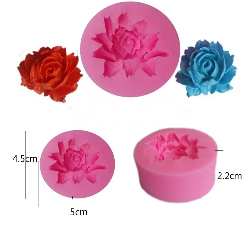 3D flower silicone mould (Copy)
