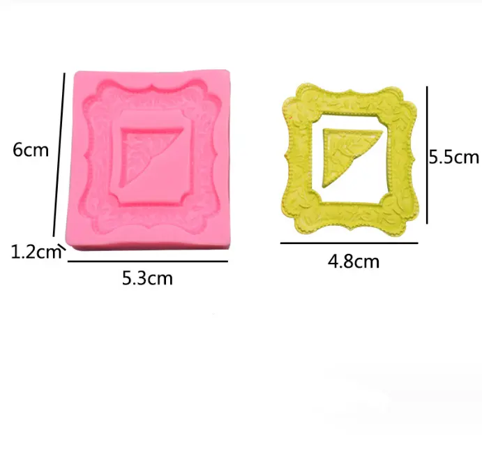 Rectangle frame silicone mould