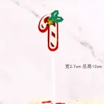 3 pcs Christmas theme cupcake topper
