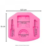 Makeup theme Silicone Mould