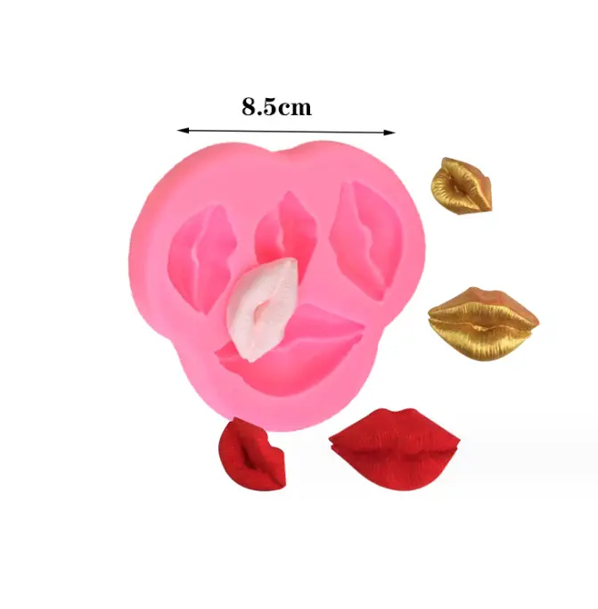 Lips silicone mould