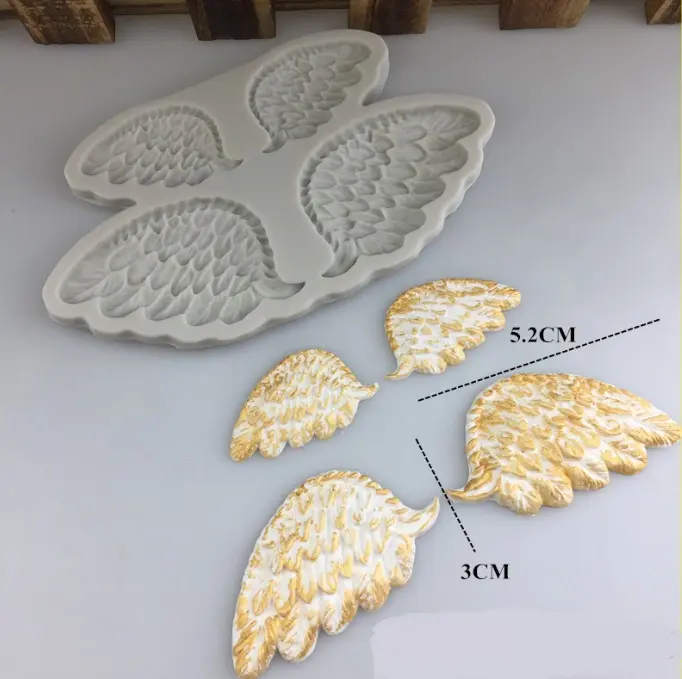 Angel wings silicone mould