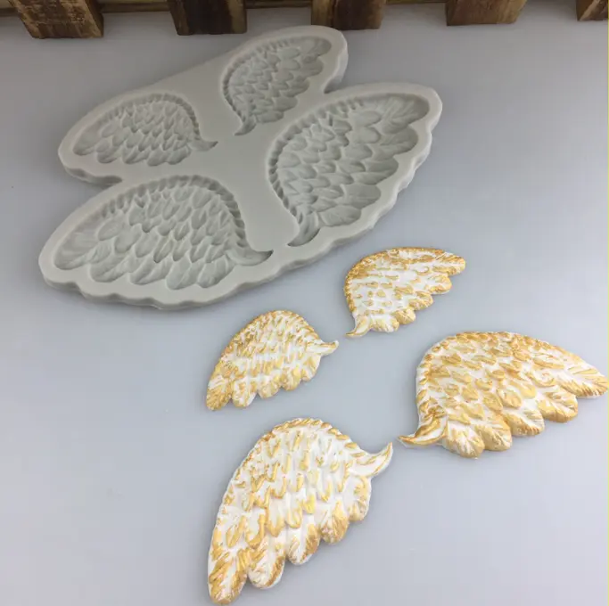 Angel wings silicone mould