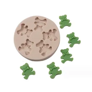 Teddy bear silicone mould