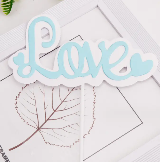 Love topper Valentine Day cake topper