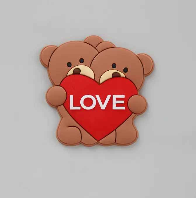 1 pcs Love teddy toy cake topper