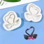 Couple swan silicone mould