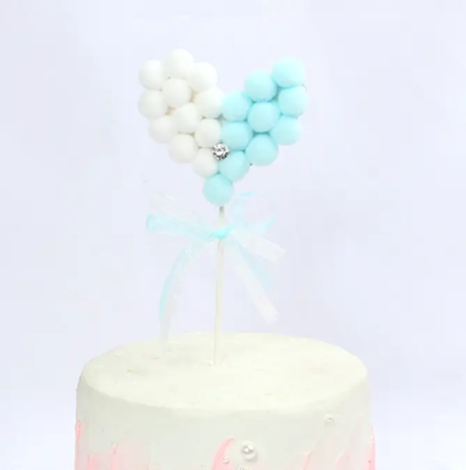 Pop Pop Heart Topper