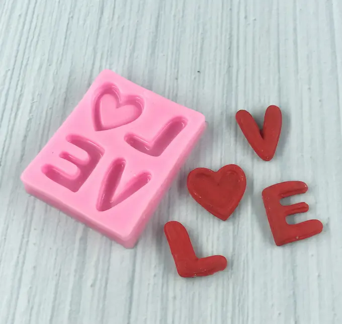 Love silicone mould