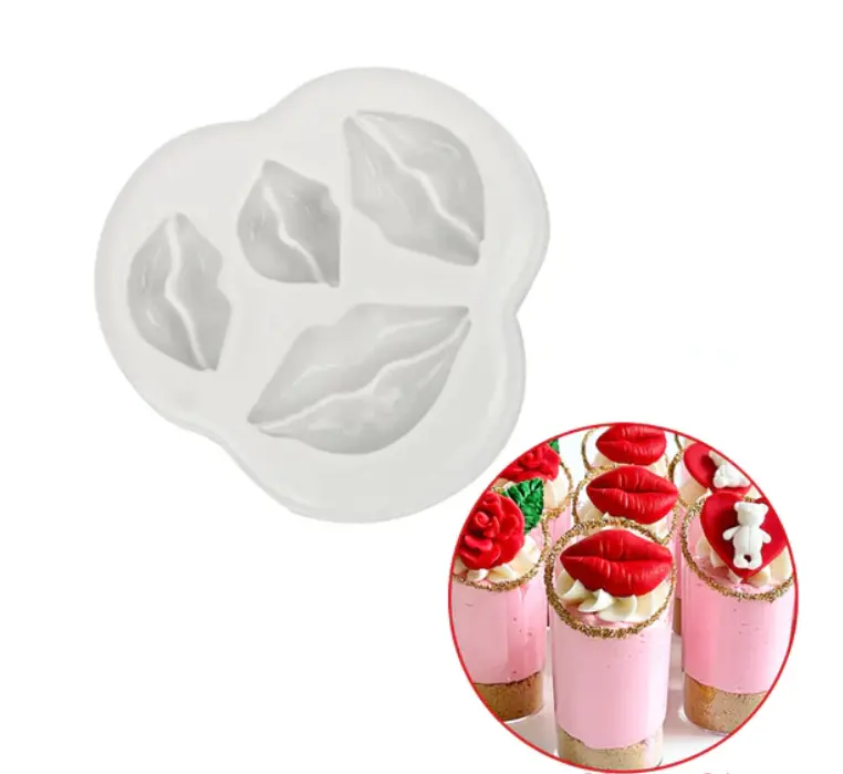 Lips silicone mould