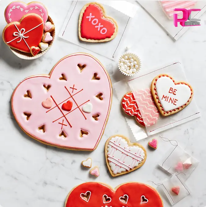 1 pcs large heart cookie cutter