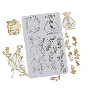 Heart Musical Journey Vintage Mould