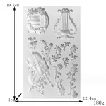 Heart Musical Journey Vintage Mould